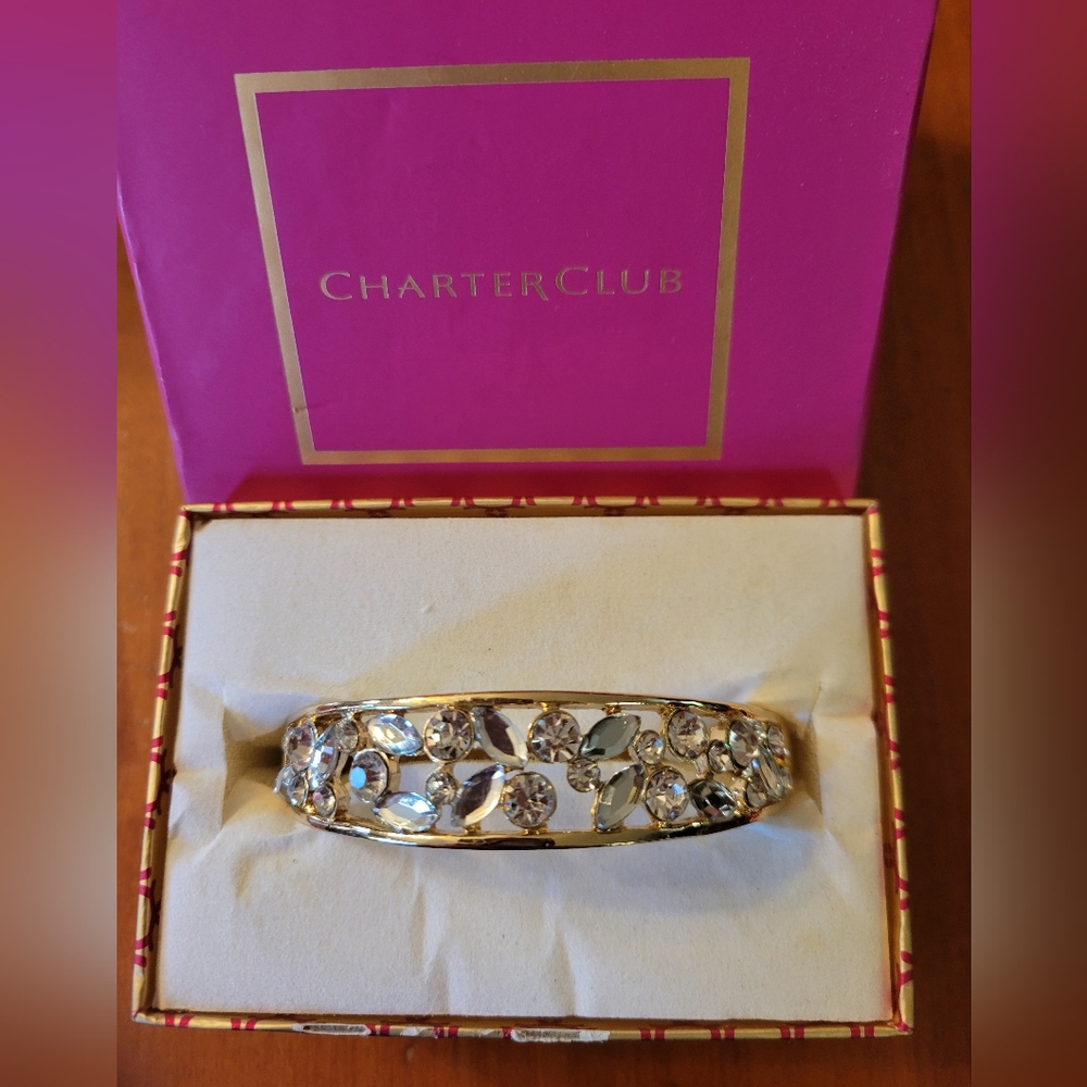 Charter Club rhinestone bracelet